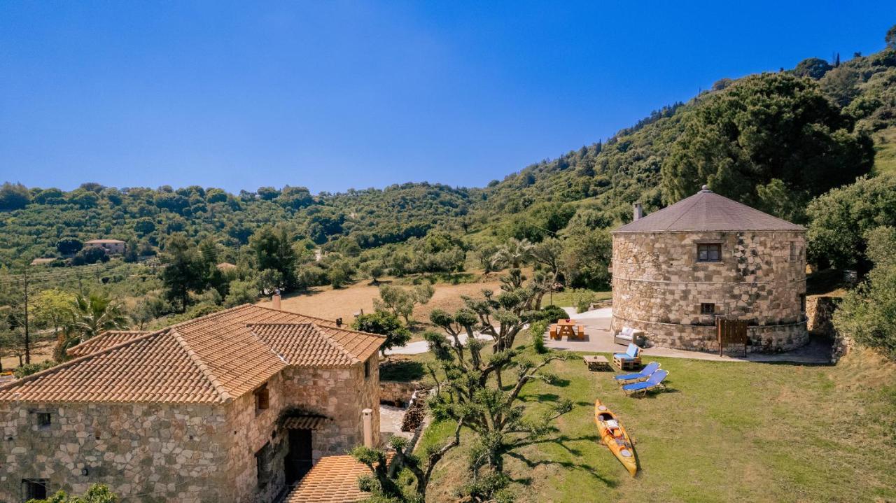 Gerakomylos Stone House Vasilikós Exterior foto
